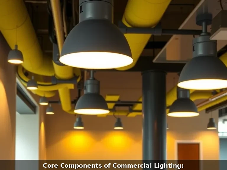 Commercial LED lighting installation in Denver office building