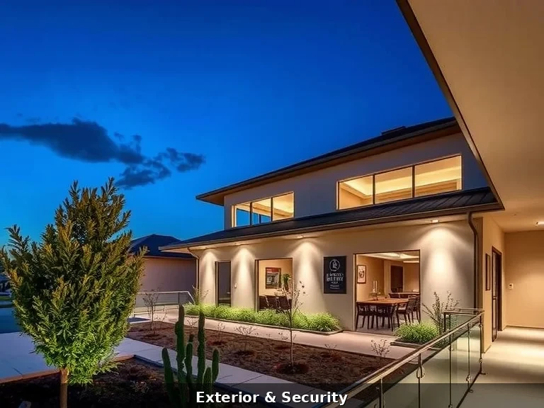 Modern office lighting design with layered illumination