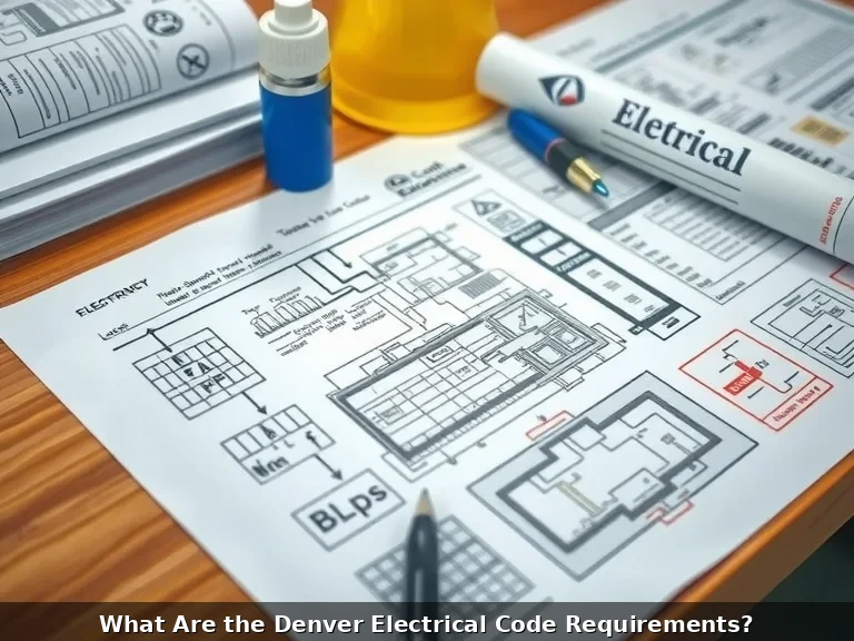 Electrical inspector reviewing code compliance documentation on a construction site
