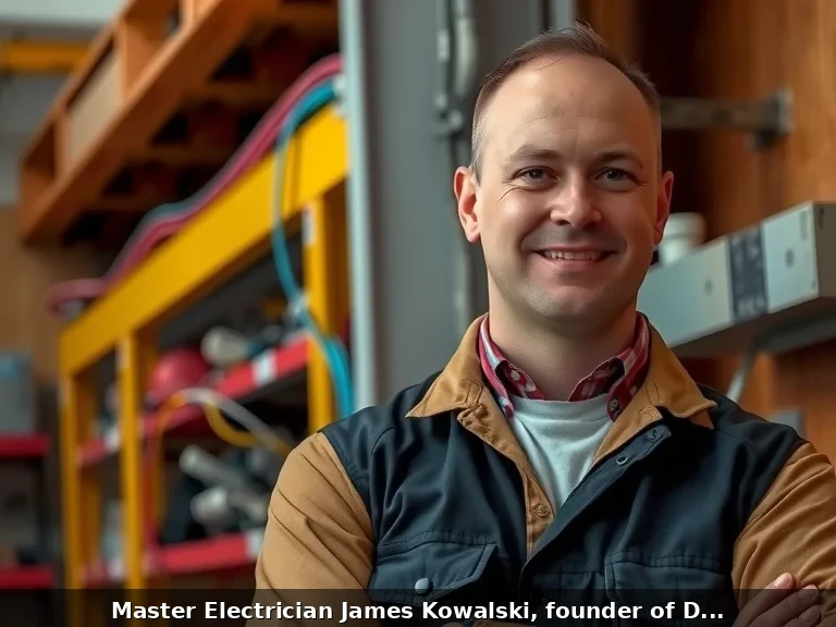 Master Electrician James Kowalski, founder of Denver Electrician Authority