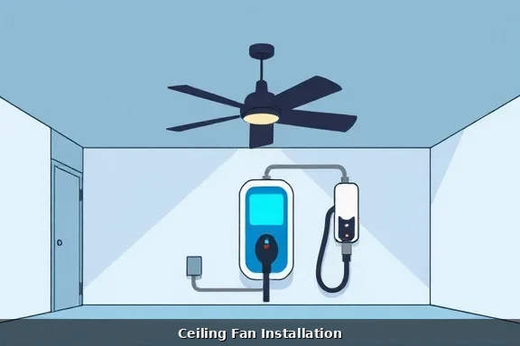 Level 2 EV charger installation in Denver garage