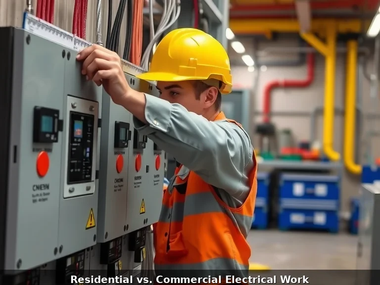Commercial electrical panel installation in Denver business facility