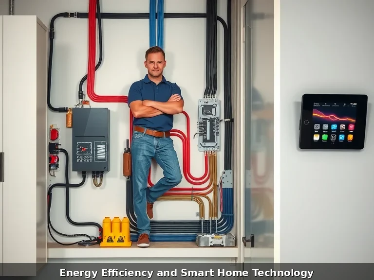 Smart home electrical panel and automation installation in Denver residence