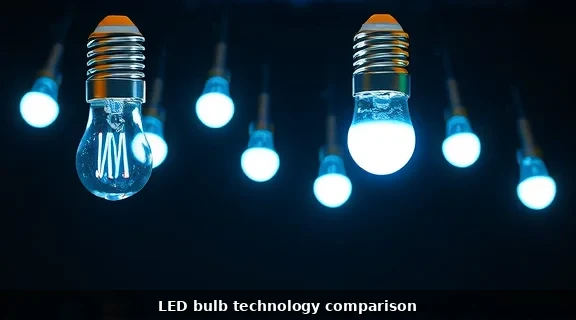 LED bulb technology comparison
