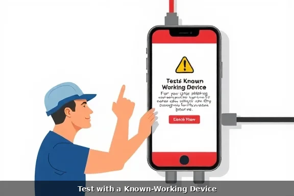 Checking utility outage alerts on smartphone