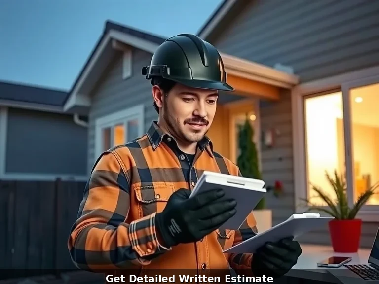 Professional electrician consulting with homeowner in Denver