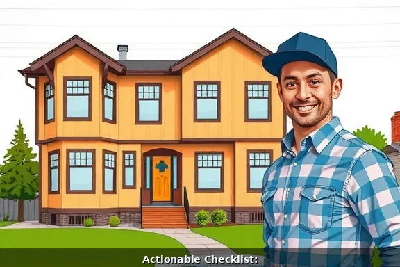 Electrician working on historic Denver home wiring