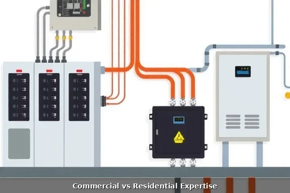 Commercial electrical panel and distribution system