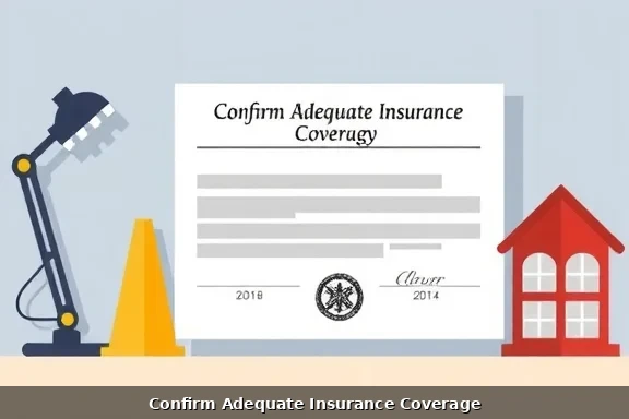 Electrical contractor insurance certificate documentation