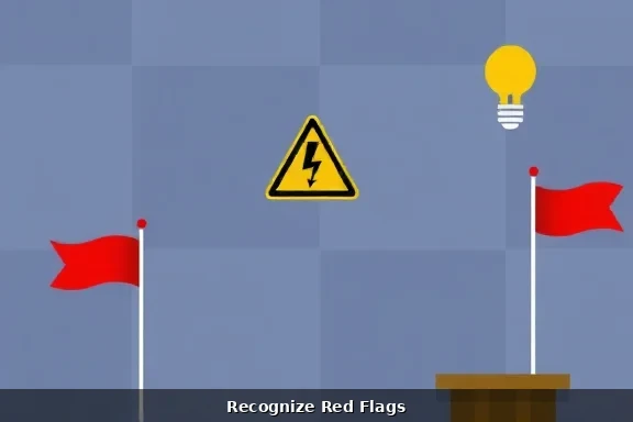 Warning signs and red flags when hiring contractors