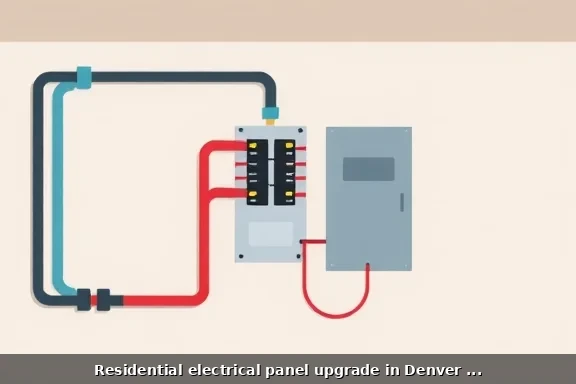 Residential electrical panel upgrade in Denver home