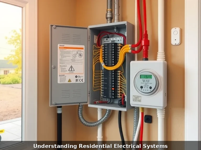 Residential electrical service panel and meter installation in Denver home