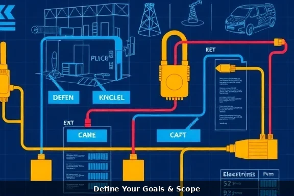 Electrician performing residential electrical safety inspection