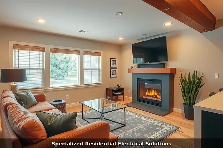 Smart home automation wiring and installation in Denver residence