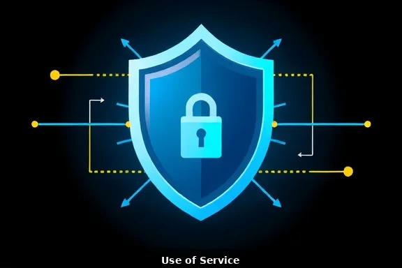 Digital security and website protection shield